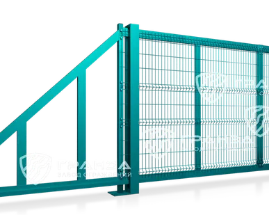 фото Ворота откатные 3000*2500мм, пруток 4.0мм