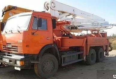 фото 58153А на КАМАЗ 53229 автобетононасос