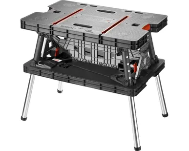 фото Верстак столярный складной 38730 Keter FOLDING, 850х550х755 мм, две струбциы в комплекте