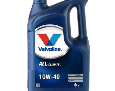 фото Масло моторное п/синт. Valvoline ALL CLIMATE 10W40 (e5L)