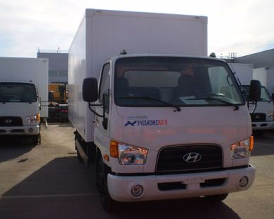 фото Автомобиль HD-78 DLX + ABS + фургон сэндвич 50 мм (5,2х2,45х2,2) Меткомпл