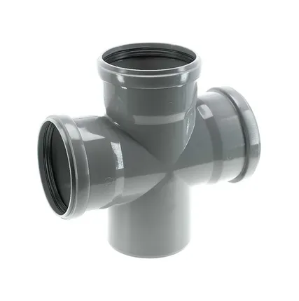 Фото №0 Крестовина одноплоскостная 110/110/110 (87°) для внутренней канализации Ostendorf