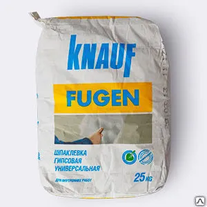 Фото №0 Шпаклевка Кнауф ФУГЕН 25КГ