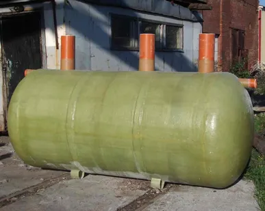 фото Септик из стеклопластика 20м3