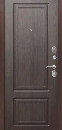 Фото №0 Дверь входная Толстяк Металл/МДФ 960 Правая Медный антик/Венге