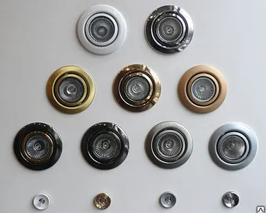 фото Светильник точечный R63 белый, сферический