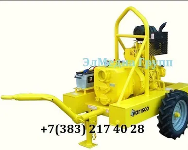 фото Дизельная мотопомпа для сильнозагрязненных вод - JD 4-250 G10