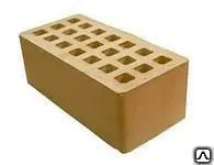 Фото №0 Кирпич керамический полуторный М 125 с фаской (соломенный) Брылино