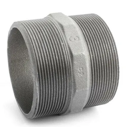 Фото №0 Ниппель 80 3" чугунный резьбовой