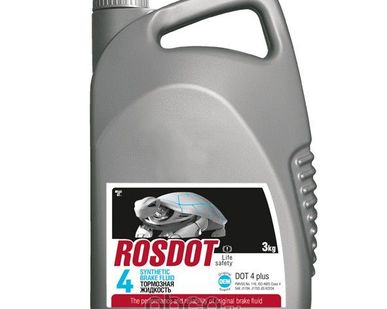 фото Тормозная жидкость ROSDOT 4 (3кг.) 430101009
