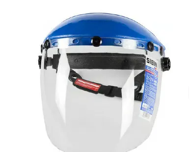 фото Щиток защитный лицевой СИБИН с экраном из поликарбоната