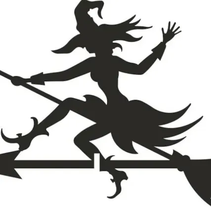 Фото №0 Флюгель ведьма