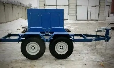 фото Прицеп двухосный с тормозами ПТ 2-2.5-1 КМК