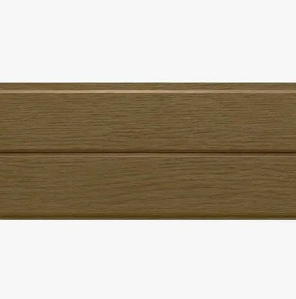 Фото №0 Сайдинг Фасадная панель «Софит» покрытие 3D темный бук Россия, эконом, 0.4-0.45 мм