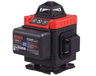 фото Построитель лазерный ПЛ-4Х360 Green Ресанта