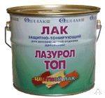 фото Лак защитно-тонирующий &quot;Лазурол-топ&quot;