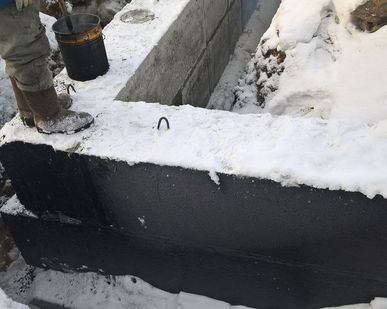фото Гидроизоляция фундаментов
