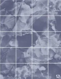 фото Панель ХДФ Малахит баклажан ПО рустованная 1220*2440