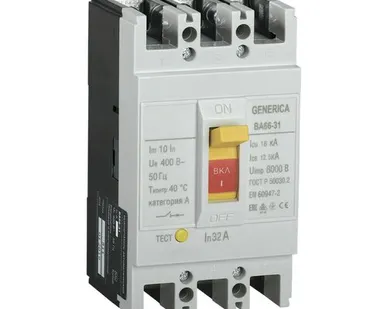 фото Выкл. автомат. ВА66-31 3Р 100А 18кА SAV10-3-0100-G