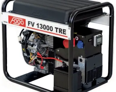 фото Бензиновый генератор Fogo FV13000TRE
