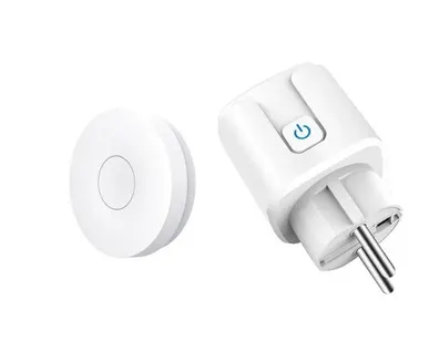 фото Беспроводная кинетическая розетка ArmaControl P1-EU(кнопка и блок управления)