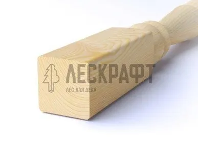 фото Балясина прямая БП-50*50, 50 * 50 * 900 мм сосна Арелан