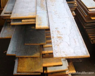 фото Полоса 40х8 мм ст 3 ГОСТ 103-2006