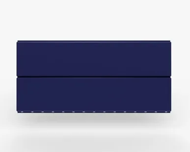 фото Сайдинг Металлический сайдинг «Евробрус» 0.47-0.50 мм RAL 5002, Ультрамарин