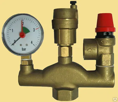 Фото №0 Группа безопасности котла