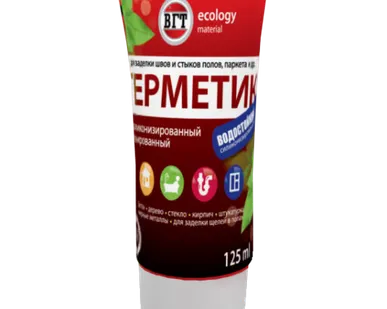 фото Герметик силиконизированный (мастика) VGT (160 г; 400 г)