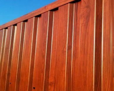 фото Профнастил С-20 0,5 Printech Naive (Темное дерево)