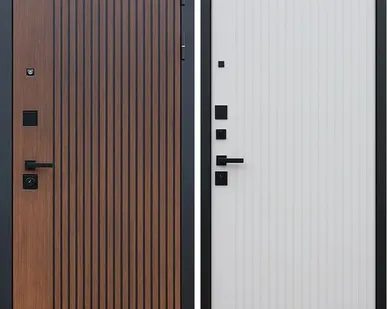 фото Входная дверь Вельвет дуб кантри-капучино АСД