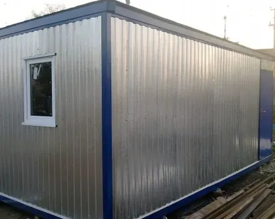 фото Вагончик строительный,бытовка 4х2,5х2,5 м (эконом)