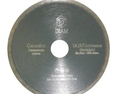 фото Алмазный круг для "сухой" резки Ceramics 125