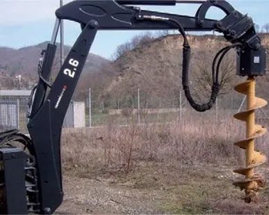 фото Аренда ямобура на базе Хундаи