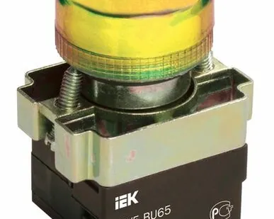 фото Индикатор LAY5-BU65 желтого цвета d22мм BLS50-BU-K05