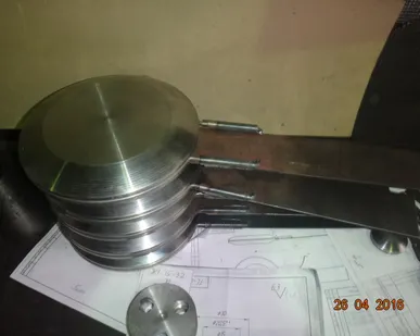 фото Линза глухая с указателем  ГОСТ 22791-83 - нам доверяет ГАЗПРОМ