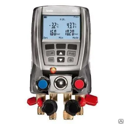 Фото №0 Анализаторы холодильных систем Testo-570-1 Set
в