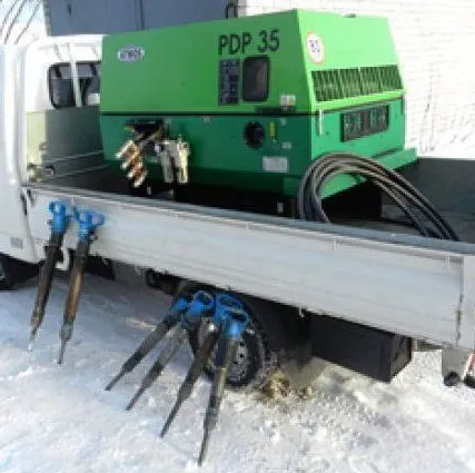 Фото №0 Компрессор в аренду (6 молотков)