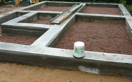 Фото №0 Устройство фундаментов.