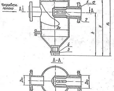 фото Грязевик Ду80 Ру16 473мм