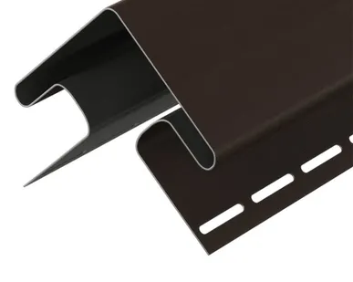 фото Внешний угол для сайдинга 3000мм, 75мм/30мм Шоколад Дёке LUX