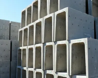 фото Крышка лотка тип I (0,45) междушпальная 1000x390x70/40 мм