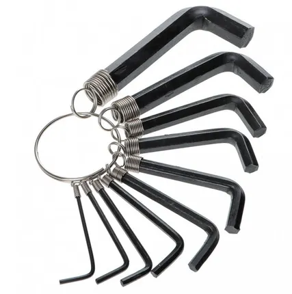 Фото №0 Набор шестигранников ЕРМАК 10 шт. 657618