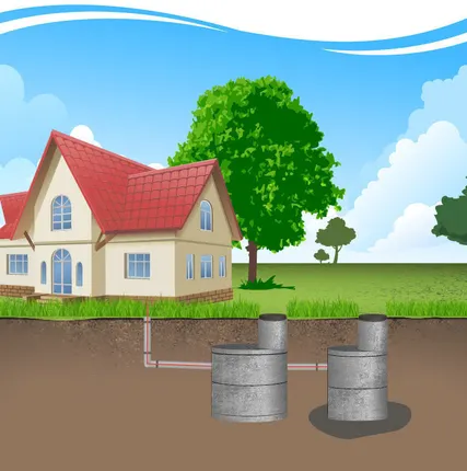 Фото №0 Автономная канализация для частного дома до 10 чел