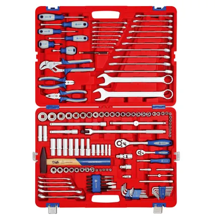 Фото №2 Набор инструментов 127 предметов, универсальный МАСТАК 01-127C