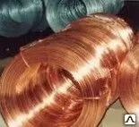 фото Проволока латунная 2,3 мм Л80 Л68 Л63 ГОСТ 19703-79