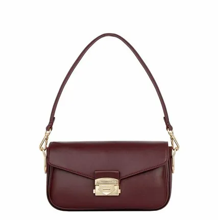 Фото №0 Бордовая сумка Лугано с акцентной застежкой TJ COLLECTION YB 5234925 BDA