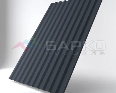 фото Профлист С-21 - 1050 мм (1000 мм) 00005476/5 RAL 7024 Полиэстер 0.5