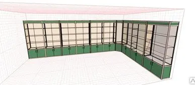 фото Создание 3-d макета торговых витрин